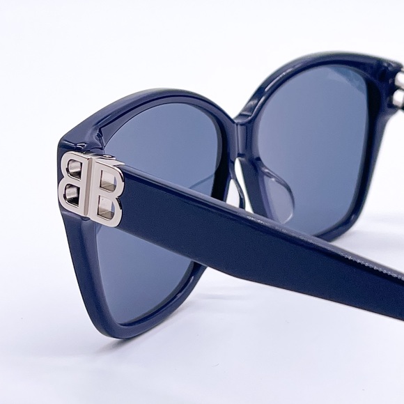 NEW BB0135SA 004 WOMEN BLUE BALENCIAGA SUNGLASSES BB0135S - Picture 6 of 13